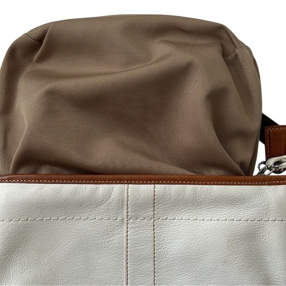Coach Ivory Leather Crossbody - Picture 7 of 10